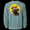 Unisex Midweight Pigment-Dyed Crewneck Sweatshirt Thumbnail