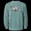 Unisex Midweight Pigment-Dyed Crewneck Sweatshirt Thumbnail
