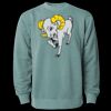 Unisex Midweight Pigment-Dyed Crewneck Sweatshirt Thumbnail