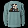 Unisex Midweight Pigment-Dyed Crewneck Sweatshirt Thumbnail