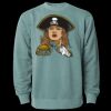Unisex Midweight Pigment-Dyed Crewneck Sweatshirt Thumbnail