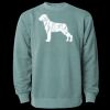 Unisex Midweight Pigment-Dyed Crewneck Sweatshirt Thumbnail