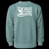 Unisex Midweight Pigment-Dyed Crewneck Sweatshirt Thumbnail
