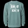 Unisex Midweight Pigment-Dyed Crewneck Sweatshirt Thumbnail