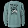 Unisex Midweight Pigment-Dyed Crewneck Sweatshirt Thumbnail
