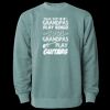 Unisex Midweight Pigment-Dyed Crewneck Sweatshirt Thumbnail