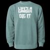Unisex Midweight Pigment-Dyed Crewneck Sweatshirt Thumbnail