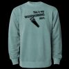 Unisex Midweight Pigment-Dyed Crewneck Sweatshirt Thumbnail