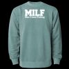 Unisex Midweight Pigment-Dyed Crewneck Sweatshirt Thumbnail