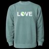 Unisex Midweight Pigment-Dyed Crewneck Sweatshirt Thumbnail