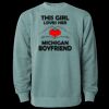 Unisex Midweight Pigment-Dyed Crewneck Sweatshirt Thumbnail