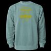 Unisex Midweight Pigment-Dyed Crewneck Sweatshirt Thumbnail
