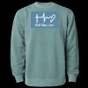 Unisex Midweight Pigment-Dyed Crewneck Sweatshirt Thumbnail
