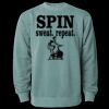 Unisex Midweight Pigment-Dyed Crewneck Sweatshirt Thumbnail