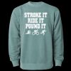 Unisex Midweight Pigment-Dyed Crewneck Sweatshirt Thumbnail