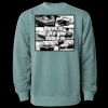 Unisex Midweight Pigment-Dyed Crewneck Sweatshirt Thumbnail