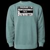 Unisex Midweight Pigment-Dyed Crewneck Sweatshirt Thumbnail