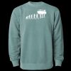 Unisex Midweight Pigment-Dyed Crewneck Sweatshirt Thumbnail