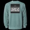 Unisex Midweight Pigment-Dyed Crewneck Sweatshirt Thumbnail