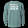 Unisex Midweight Pigment-Dyed Crewneck Sweatshirt Thumbnail