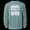 Unisex Midweight Pigment-Dyed Crewneck Sweatshirt Thumbnail