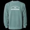 Unisex Midweight Pigment-Dyed Crewneck Sweatshirt Thumbnail