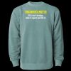 Unisex Midweight Pigment-Dyed Crewneck Sweatshirt Thumbnail
