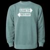 Unisex Midweight Pigment-Dyed Crewneck Sweatshirt Thumbnail