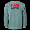 Unisex Midweight Pigment-Dyed Crewneck Sweatshirt Thumbnail