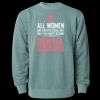 Unisex Midweight Pigment-Dyed Crewneck Sweatshirt Thumbnail