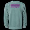 Unisex Midweight Pigment-Dyed Crewneck Sweatshirt Thumbnail