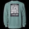Unisex Midweight Pigment-Dyed Crewneck Sweatshirt Thumbnail