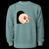 Unisex Midweight Pigment-Dyed Crewneck Sweatshirt Thumbnail