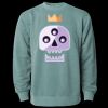 Unisex Midweight Pigment-Dyed Crewneck Sweatshirt Thumbnail
