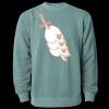 Unisex Midweight Pigment-Dyed Crewneck Sweatshirt Thumbnail