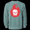 Unisex Midweight Pigment-Dyed Crewneck Sweatshirt Thumbnail