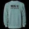 Unisex Midweight Pigment-Dyed Crewneck Sweatshirt Thumbnail
