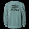 Unisex Midweight Pigment-Dyed Crewneck Sweatshirt Thumbnail