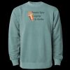 Unisex Midweight Pigment-Dyed Crewneck Sweatshirt Thumbnail