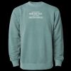 Unisex Midweight Pigment-Dyed Crewneck Sweatshirt Thumbnail