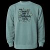 Unisex Midweight Pigment-Dyed Crewneck Sweatshirt Thumbnail
