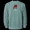 Unisex Midweight Pigment-Dyed Crewneck Sweatshirt Thumbnail