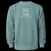 Unisex Midweight Pigment-Dyed Crewneck Sweatshirt Thumbnail