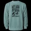 Unisex Midweight Pigment-Dyed Crewneck Sweatshirt Thumbnail