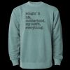 Unisex Midweight Pigment-Dyed Crewneck Sweatshirt Thumbnail