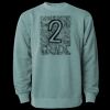 Unisex Midweight Pigment-Dyed Crewneck Sweatshirt Thumbnail