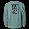 Unisex Midweight Pigment-Dyed Crewneck Sweatshirt Thumbnail