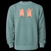 Unisex Midweight Pigment-Dyed Crewneck Sweatshirt Thumbnail