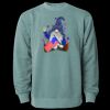 Unisex Midweight Pigment-Dyed Crewneck Sweatshirt Thumbnail
