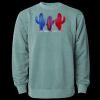 Unisex Midweight Pigment-Dyed Crewneck Sweatshirt Thumbnail